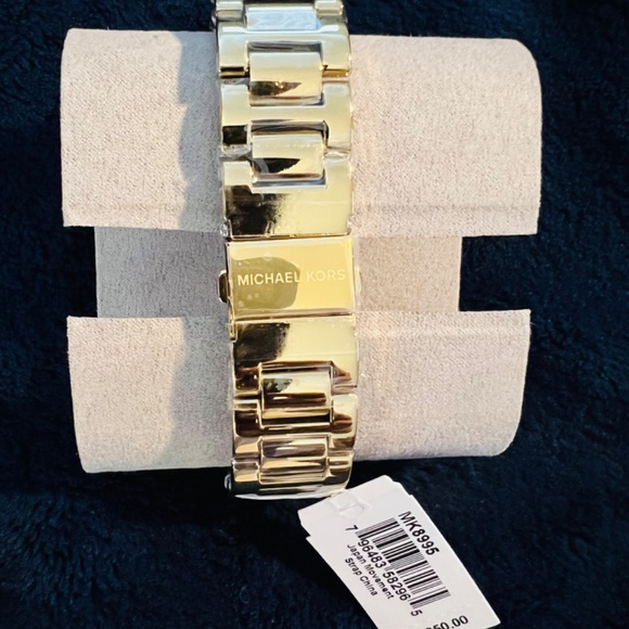 MK Gold tone men’s wristwatch - Picture 5 of 5